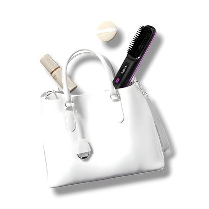Tressify Travel Wireless Hair Straightener Brush